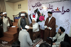 مراسم عمامه گذاری طلاب حوزه علمیه عبدالعظیم حسنی (ع) 