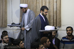 مراسم عمامه گذاری طلاب حوزه علمیه عبدالعظیم حسنی (ع) 