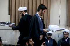 مراسم عمامه گذاری طلاب حوزه علمیه عبدالعظیم حسنی (ع) 