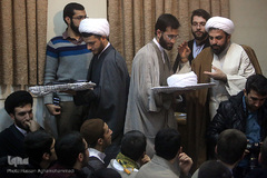 مراسم عمامه گذاری طلاب حوزه علمیه عبدالعظیم حسنی (ع) 