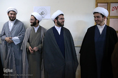 مراسم عمامه گذاری طلاب حوزه علمیه عبدالعظیم حسنی (ع) 