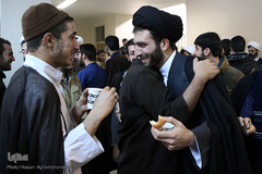 مراسم عمامه گذاری طلاب حوزه علمیه عبدالعظیم حسنی (ع) 