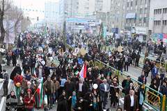 راهپیمایی یوم الله ۲۲ بهمن در تهران -۱