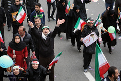 راهپیمایی یوم الله ۲۲ بهمن در تهران -۱