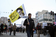 راهپیمایی یوم الله ۲۲ بهمن در تهران -۱