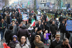  راهپیمایی یوم الله ۲۲ بهمن در تهران -۱ 