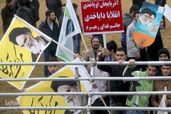 مراسم راهپیمایی یوم الله ۲۲ بهمن در میدان آزادی