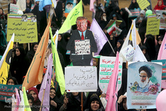 مراسم راهپیمایی یوم الله ۲۲ بهمن در میدان آزادی