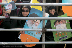 مراسم راهپیمایی یوم الله ۲۲ بهمن در میدان آزادی