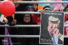 مراسم راهپیمایی یوم الله ۲۲ بهمن در میدان آزادی