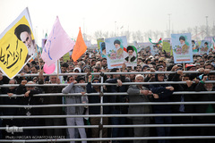 مراسم راهپیمایی یوم الله ۲۲ بهمن در میدان آزادی