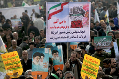 مراسم راهپیمایی یوم الله ۲۲ بهمن در میدان آزادی