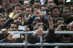 مراسم راهپیمایی یوم الله ۲۲ بهمن در میدان آزادی