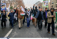 راهپیمایی یوم الله ۲۲ بهمن در تهران 
