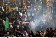 راهپیمایی یوم الله ۲۲ بهمن در تهران 
