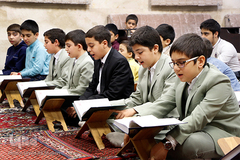 جلسه قران حسن ابراهیم آبادی