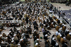 مراسم چهلمین روز درگذشت آیت‌الله اکبر هاشمی رفسنجانی
