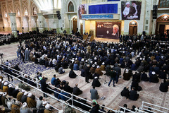 مراسم چهلمین روز درگذشت آیت‌الله اکبر هاشمی رفسنجانی
