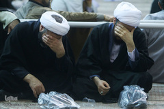 مراسم چهلمین روز درگذشت آیت‌الله اکبر هاشمی رفسنجانی
