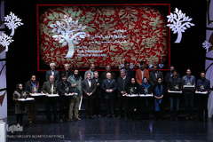 مراسم اختتامیه نهمین جشنواره هنرهای تجسمی فجر