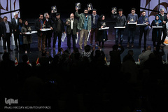 مراسم اختتامیه نهمین جشنواره هنرهای تجسمی فجر