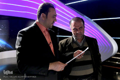 پشت صحنه برنامه تلویزیونی «اسرا»