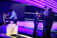 پشت صحنه برنامه تلویزیونی «اسرا»