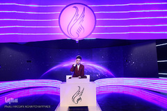 پشت صحنه برنامه تلویزیونی «اسرا»