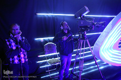 پشت صحنه برنامه تلویزیونی «اسرا»