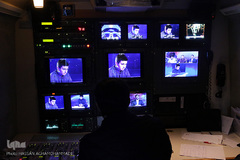 پشت صحنه برنامه تلویزیونی «اسرا»