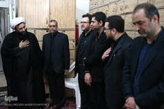 مراسم چهلمین روز درگذشت مرحوم آیت الله ابراهیم خسروشاهی 