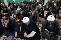 مراسم چهلمین روز درگذشت مرحوم آیت الله ابراهیم خسروشاهی 