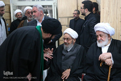 مراسم چهلمین روز درگذشت مرحوم آیت الله ابراهیم خسروشاهی 