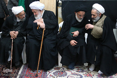 مراسم چهلمین روز درگذشت مرحوم آیت الله ابراهیم خسروشاهی 