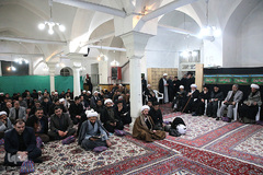 مراسم چهلمین روز درگذشت مرحوم آیت الله ابراهیم خسروشاهی 