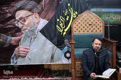 مراسم چهلمین روز درگذشت مرحوم آیت الله ابراهیم خسروشاهی 