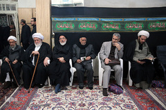 مراسم چهلمین روز درگذشت مرحوم آیت الله ابراهیم خسروشاهی 