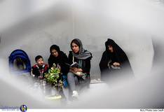 تجمع عزاداران فاطمی در میدان امام حسین (ع)