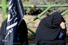 تجمع بزرگ عزاداران فاطمی در میدان هفت تیر