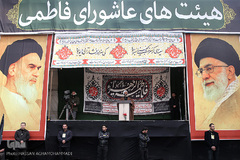 تجمع بزرگ عزاداران فاطمی در میدان هفت تیر