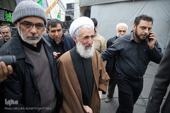 تجمع بزرگ عزاداران فاطمی در میدان هفت تیر