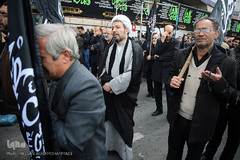 تجمع بزرگ عزاداران فاطمی در میدان هفت تیر