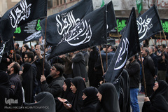 تجمع بزرگ عزاداران فاطمی در میدان هفت تیر