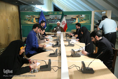  نشست رسانه ای حجت الاسلام نصرالله پژمانفر، رییس فراکسیون قرآن و عترت مجلس