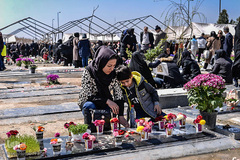 زیارت اهل قبور در آخرین پنجشنبه سال 