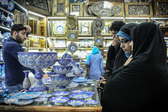 خرید نوروزی در بازار تهران