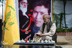 آغاز سال جدید در جوار شهدا
