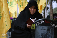 آغاز سال جدید در جوار شهدا
