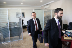 مراسم امضای تفاهم نامه همکاری وزرای فرهنگ ایران و اسلواکی