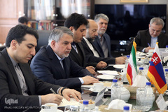 مراسم امضای تفاهم نامه همکاری وزرای فرهنگ ایران و اسلواکی